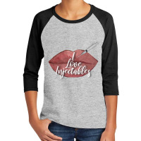 I Love Injectables Lip Filler Nurse Injector Youth 3/4 Sleeve | Artistshot