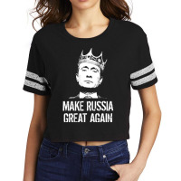 Vladimir Putin Make Russia Great Again Funny Scorecard Crop Tee | Artistshot