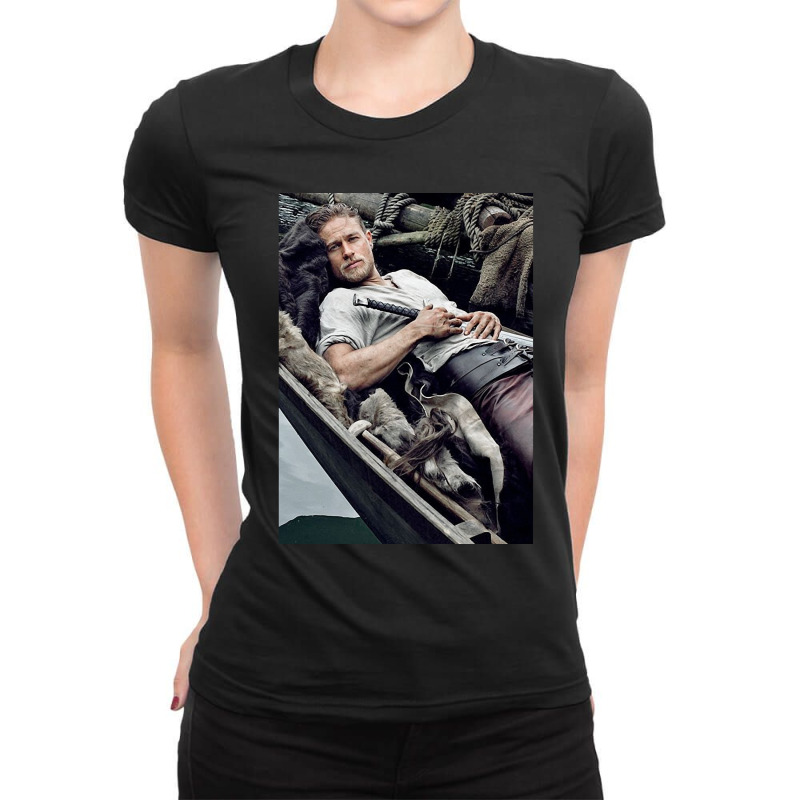 Music Vintage Retro Handsome Man Women My Favorite Ladies Fitted T-Shirt by ArtistJuan | Artistshot