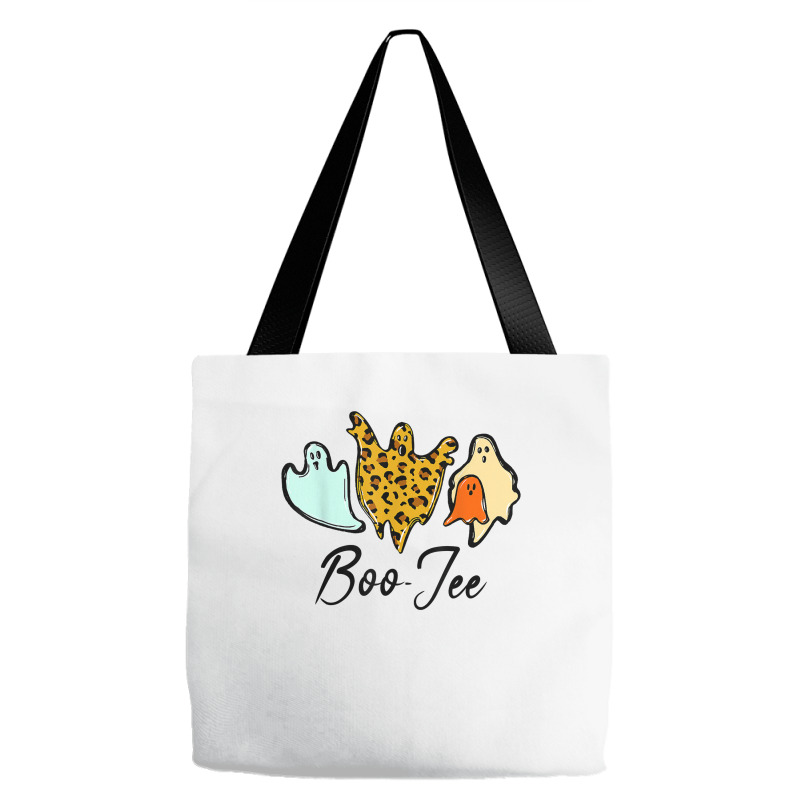 Boo Jee Bleached Leopard Pumpkin Halloween T Shirt Tote Bags | Artistshot