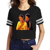 Graphic Picture  Bombay Cinema Vintage Music Scorecard Crop Tee | Artistshot