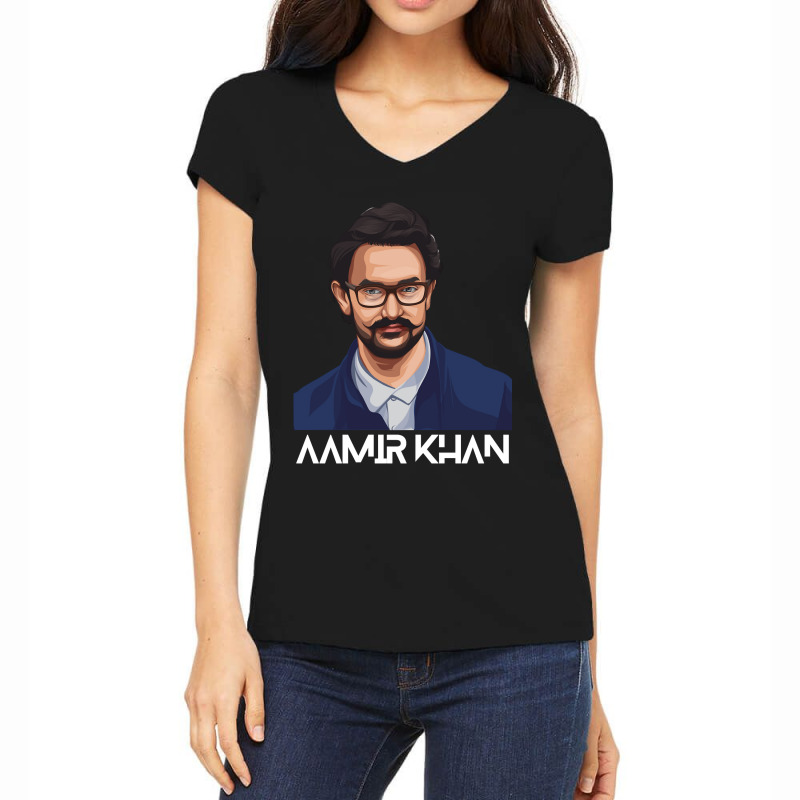 Graphic Picture  Khans Funny Gifts Boys Girls Women's V-Neck T-Shirt by LandinArtists | Artistshot