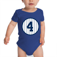 The Captain Baseball 4 Legend Baby Bodysuit | Artistshot