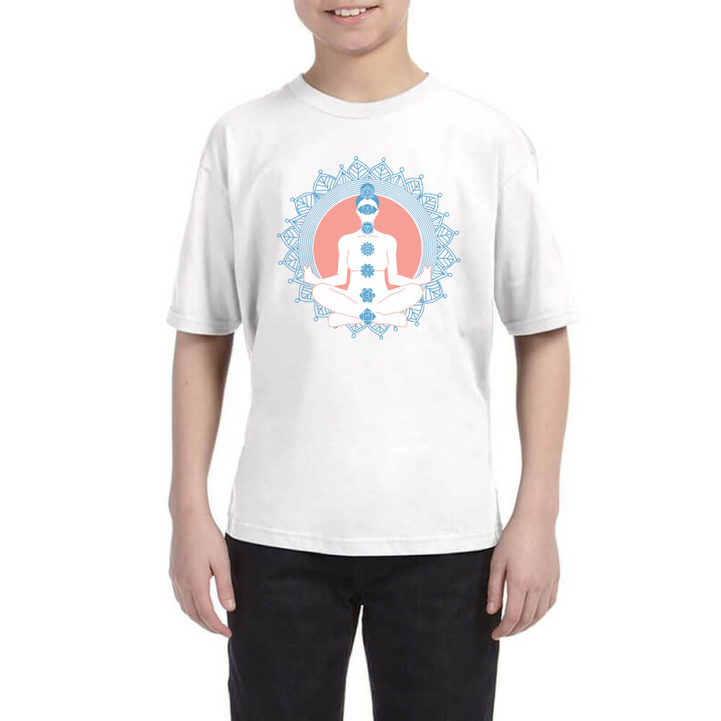 Chakras Youth Tee by Pompoyo | Artistshot