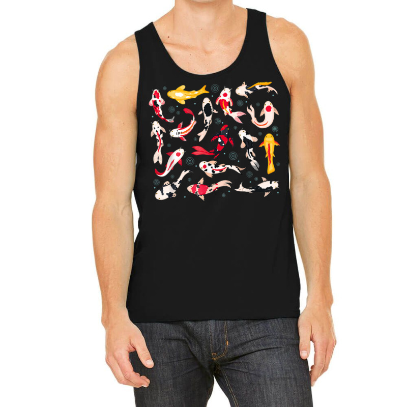 Oriental Koi Goldfish Ranchu Fish Japanese Koi Fish T Shirt Tank Top | Artistshot