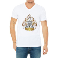 Lotus Flowers Lady V-neck Tee | Artistshot