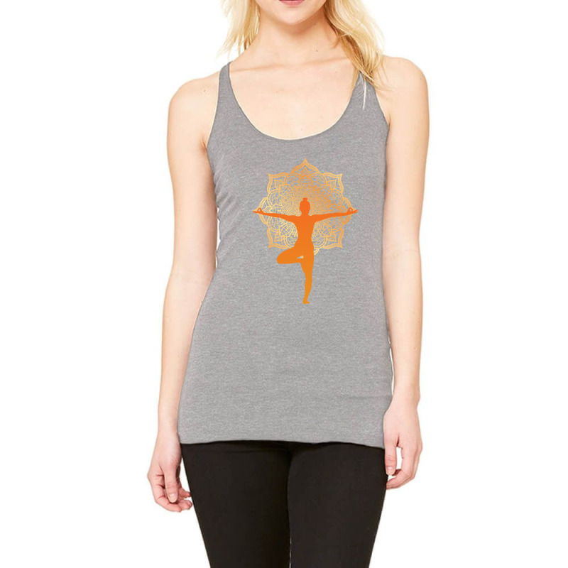 Yoga Girl Racerback Tank by Pompoyo | Artistshot