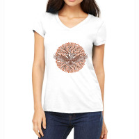 Autumn Eagle Women's V-neck T-shirt | Artistshot