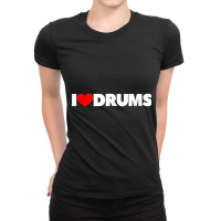 I Love Drums Mens My Favorite Ladies Fitted T-shirt | Artistshot