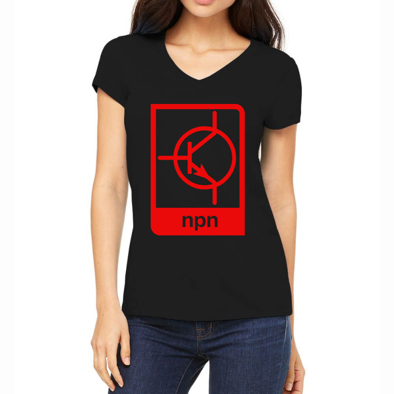 Transistorod Women's V-Neck T-Shirt by Mito220 | Artistshot