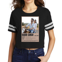 Vintage Graphic Bollywoods Poster Scorecard Crop Tee | Artistshot