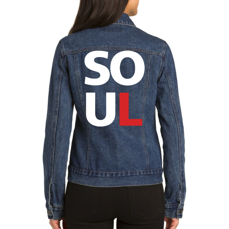 Soul Ladies Denim Jacket by tshiart | Artistshot