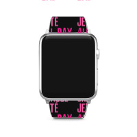 Plie Chasse Jete All Day  Dance Ballet Apparel Apple Watch Band | Artistshot