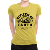 Earth Dimension C 137 Ladies Fitted T-shirt | Artistshot