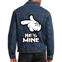 He Is Mine Men Denim Jacket | Artistshot