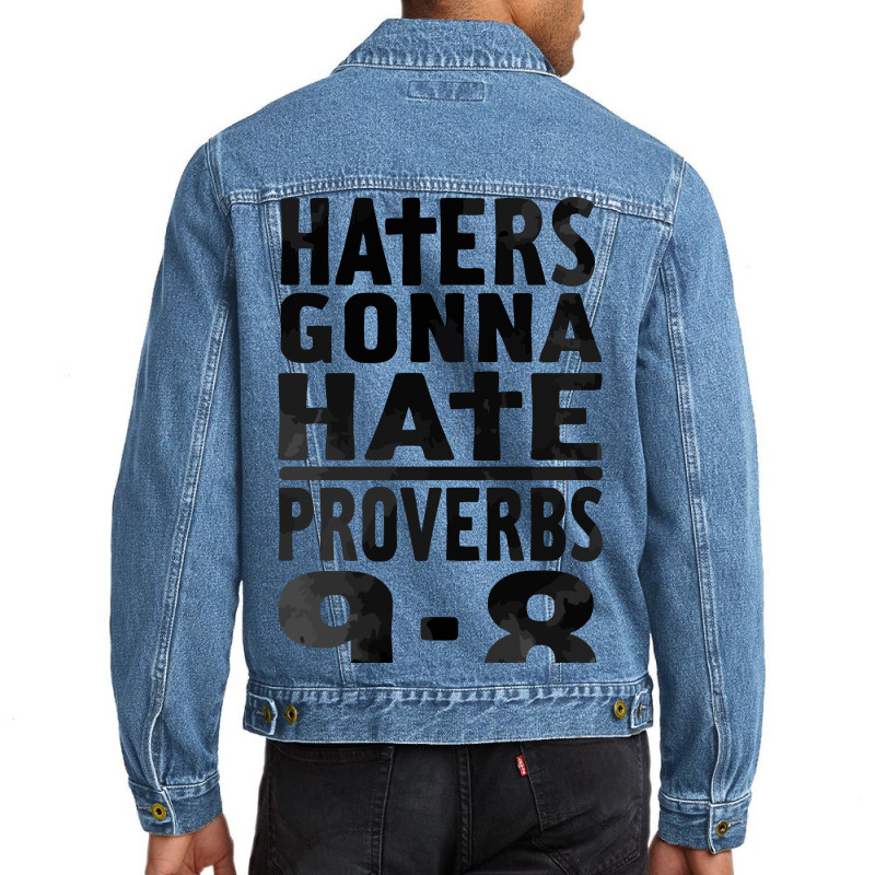Haters Gonna Hate (2) Men Denim Jacket | Artistshot