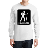 Hike Minnesota Long Sleeve Shirts | Artistshot