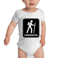 Hike Minnesota Baby Bodysuit | Artistshot