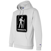 Hike Minnesota Champion Hoodie | Artistshot