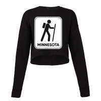 Hike Minnesota Cropped Sweater | Artistshot