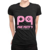 Pink Party Prime 9 Ladies Fitted T-shirt | Artistshot