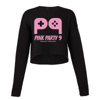 Pink Party Prime 9 Cropped Sweater | Artistshot