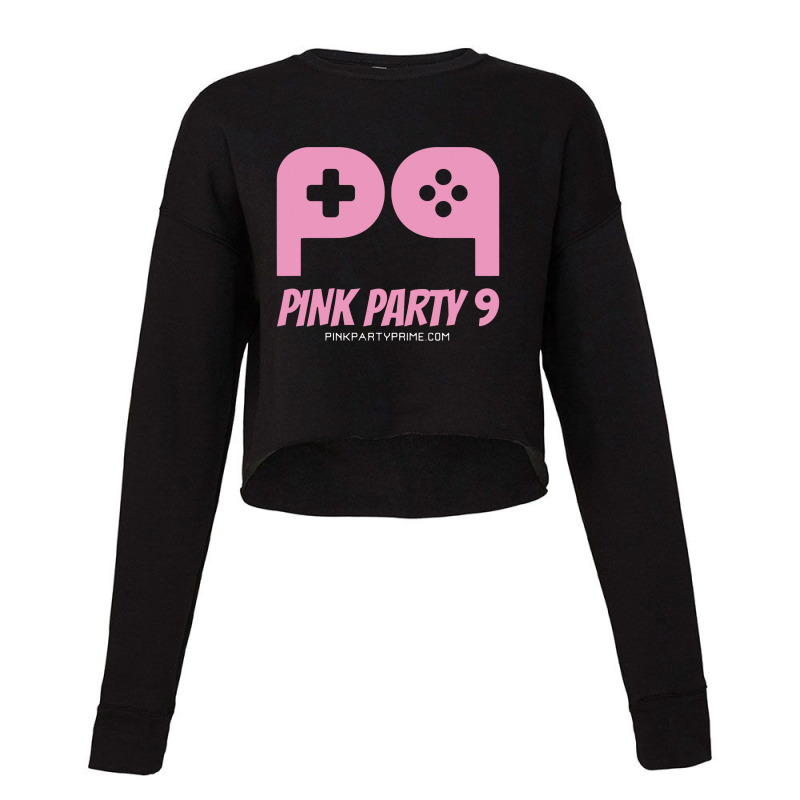 Pink Party Prime 9 Cropped Sweater by earlrhea | Artistshot