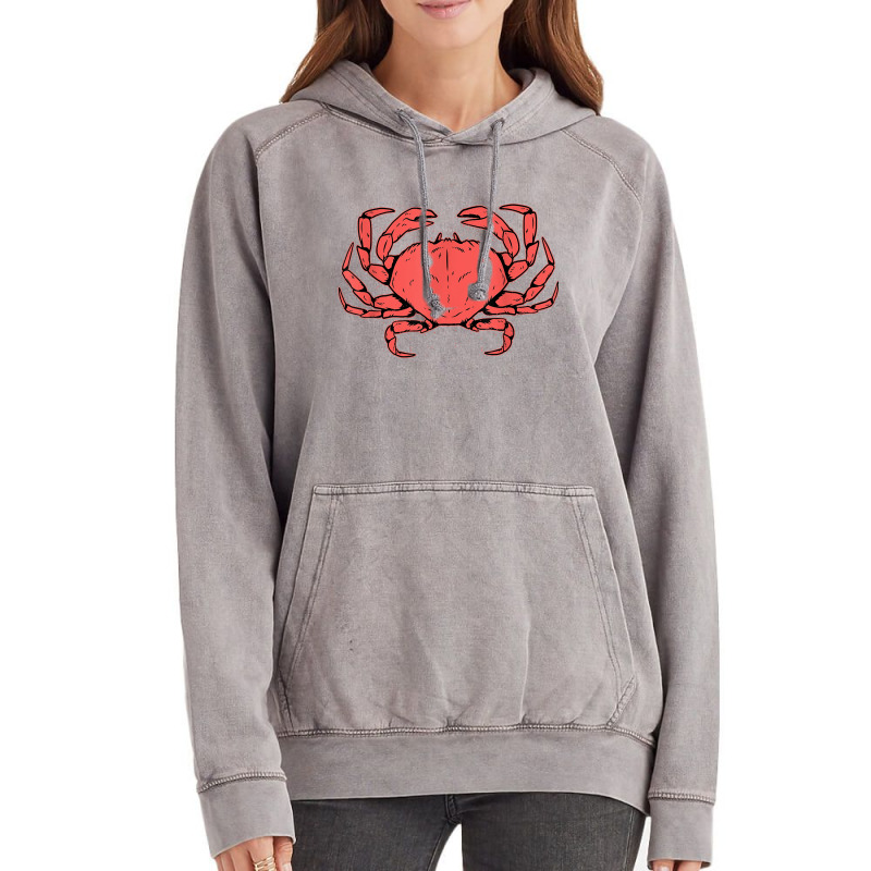 Crab Crustacean T Shirt Vintage Hoodie | Artistshot