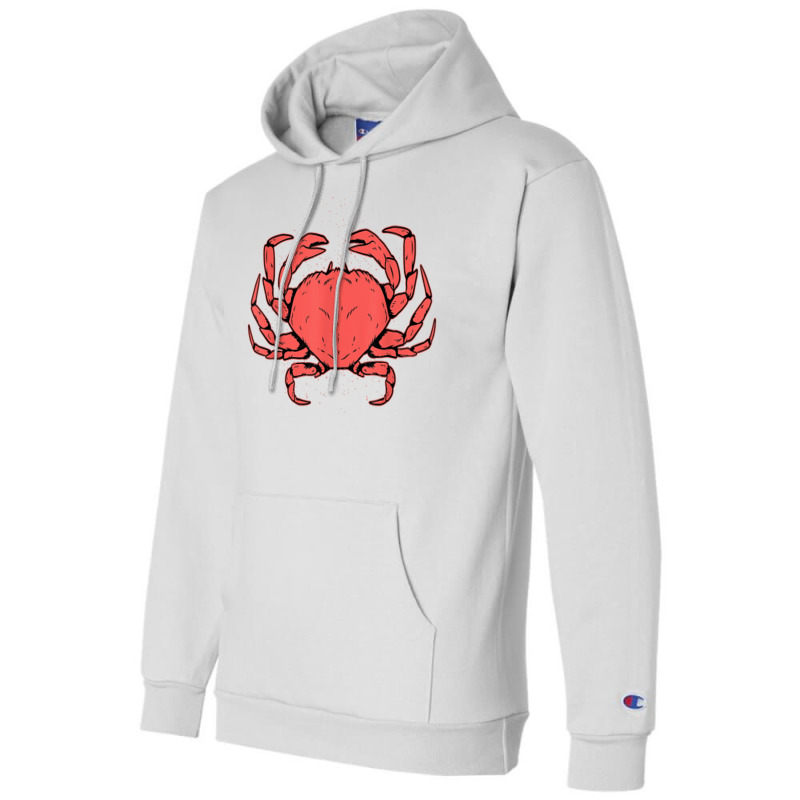 Crab Crustacean T Shirt Champion Hoodie | Artistshot