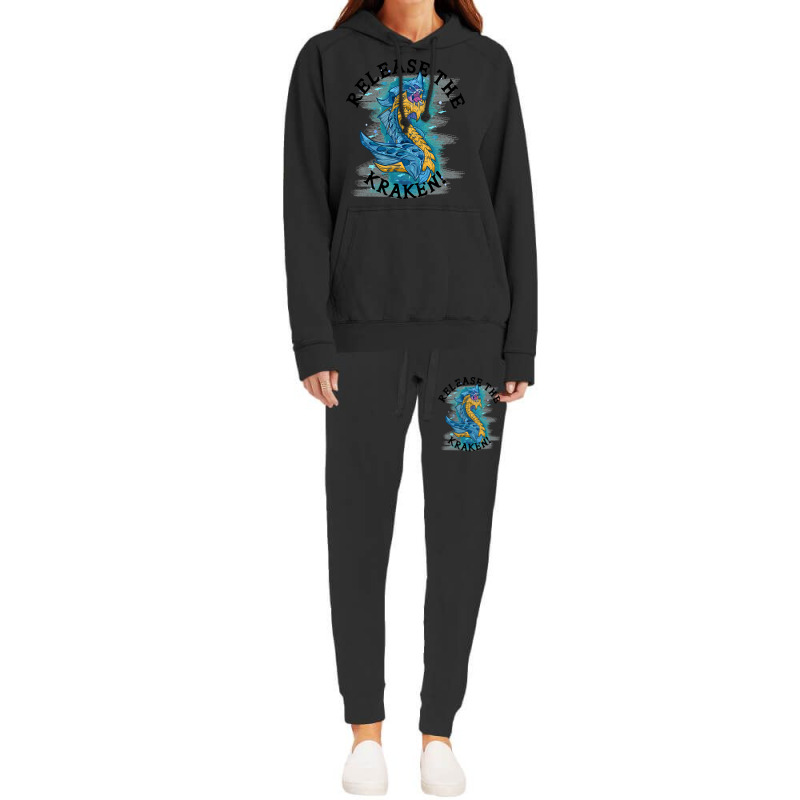 Poster Kraken Scary Monster Hand Gifts Hoodie & Jogger Set | Artistshot