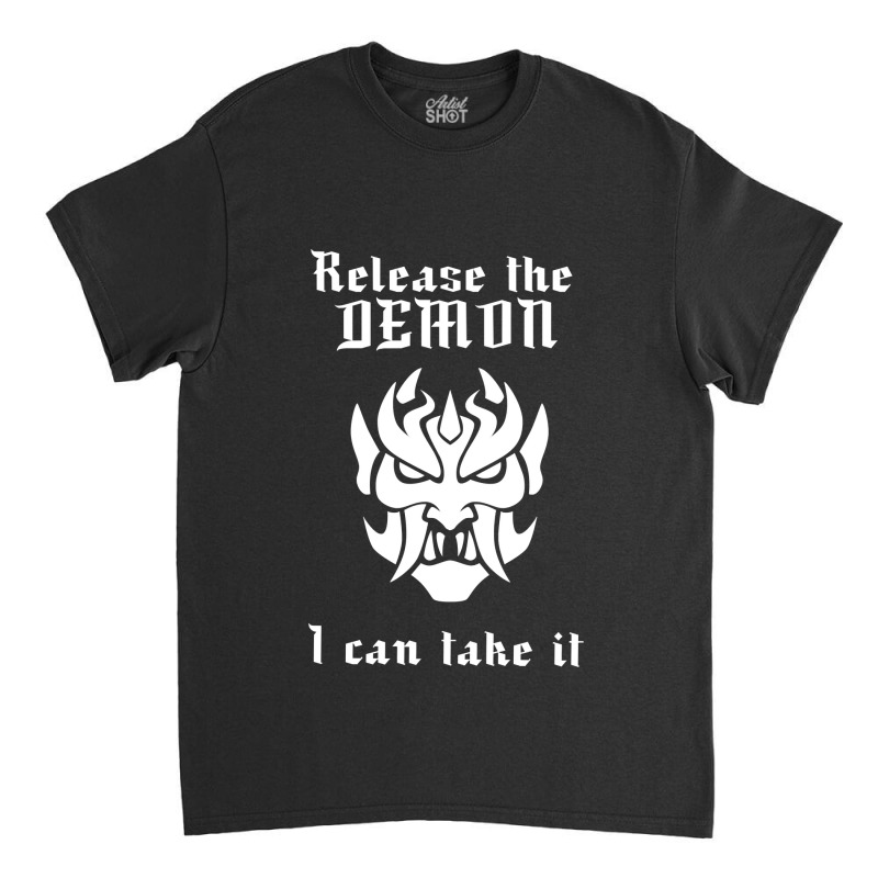 Poster The Demon I Can Take It Classic T-shirt | Artistshot