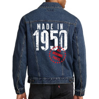 Made In 1950 All Original Parts Men Denim Jacket | Artistshot