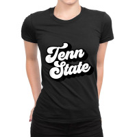 Tenn State Vintage Retro Font Funny Ladies Fitted T-shirt | Artistshot