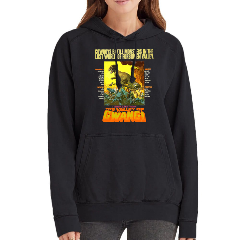 The Valley Of Gwangi Gift Poster Vintage Hoodie | Artistshot