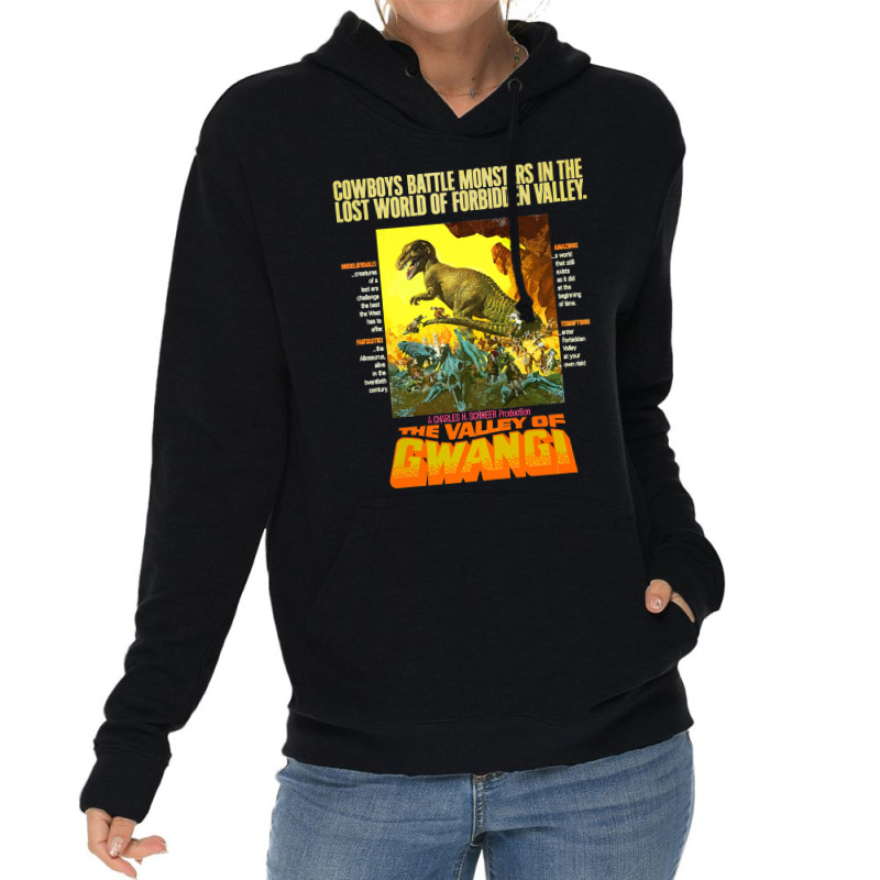 The Valley Of Gwangi Gift Poster Lightweight Hoodie | Artistshot