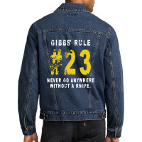 Gibbs's Rules 23 Men Denim Jacket | Artistshot