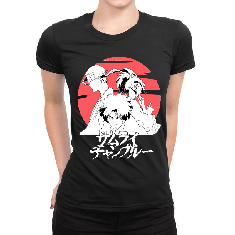 Samurai Champloo Ladies Fitted T-Shirt by johnHarlow | Artistshot