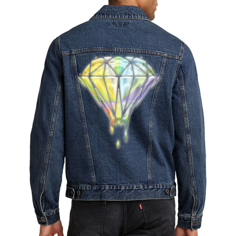 Diamond Men Denim Jacket | Artistshot