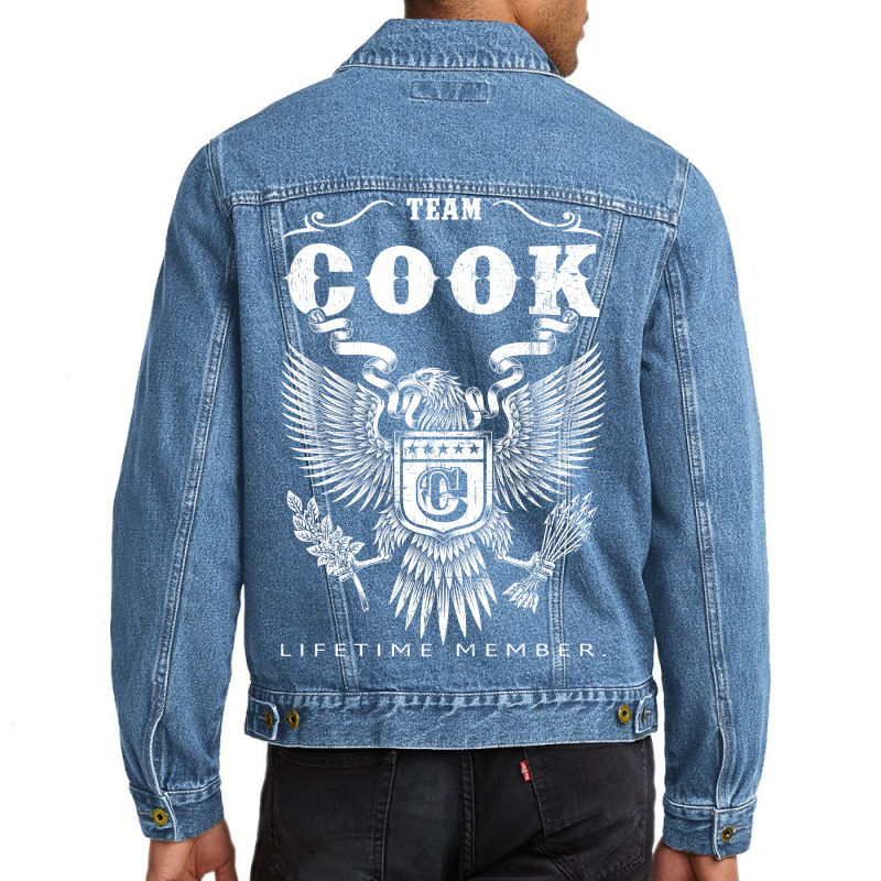 Team Cook Lifetime Member Men Denim Jacket | Artistshot