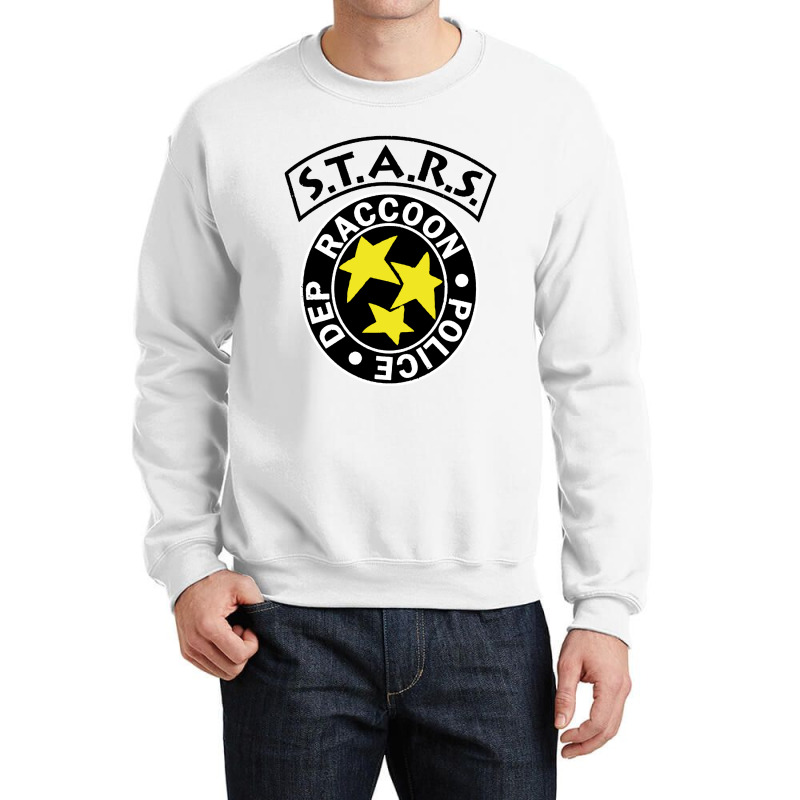 Stars Raccoon Police Dept Crewneck Sweatshirt | Artistshot