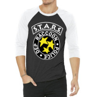 Stars Raccoon Police Dept 3/4 Sleeve Shirt | Artistshot