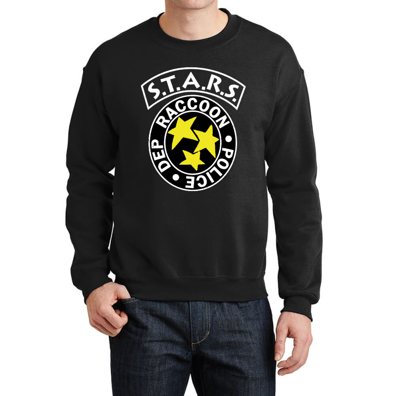 Stars Raccoon Police Dept Crewneck Sweatshirt | Artistshot