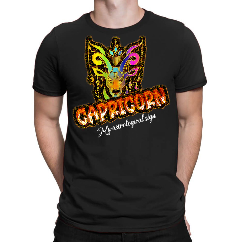 Zodiac T  Shirt Capricorn, My Astrological Sign, Zodiac T  Shirt T-shirt | Artistshot