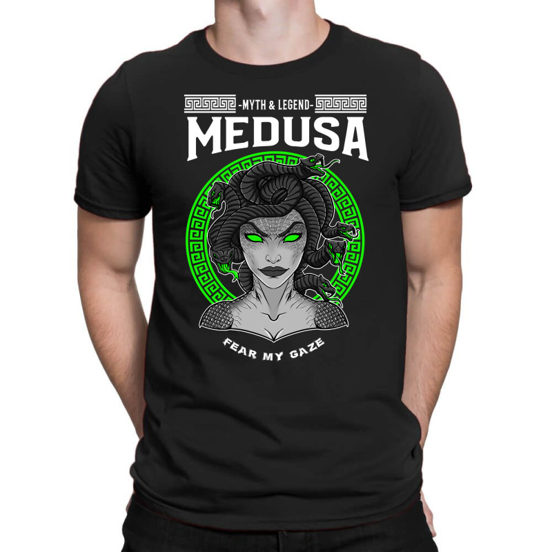 Woman Medusa The Gorgon Character T-shirt | Artistshot