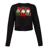 Ho Ho Ho Christmas Gnomes Cropped Sweater | Artistshot