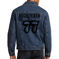Registered No 77 Men Denim Jacket | Artistshot