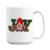 Joy Christmas Gnome Joy To The World 15 Oz Coffee Mug | Artistshot