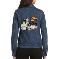 Playing  Warriors For Mens Womens Ladies Denim Jacket | Artistshot