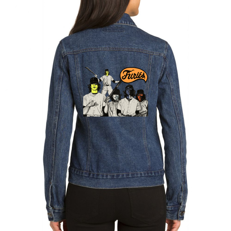 Playing  Warriors For Mens Womens Ladies Denim Jacket by ArtistMya | Artistshot