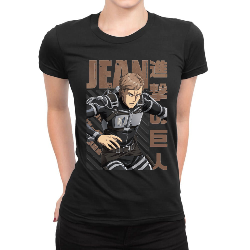 Shingeki No Kyojin  Jean Kirstein Ladies Fitted T-Shirt by johnHarlow | Artistshot